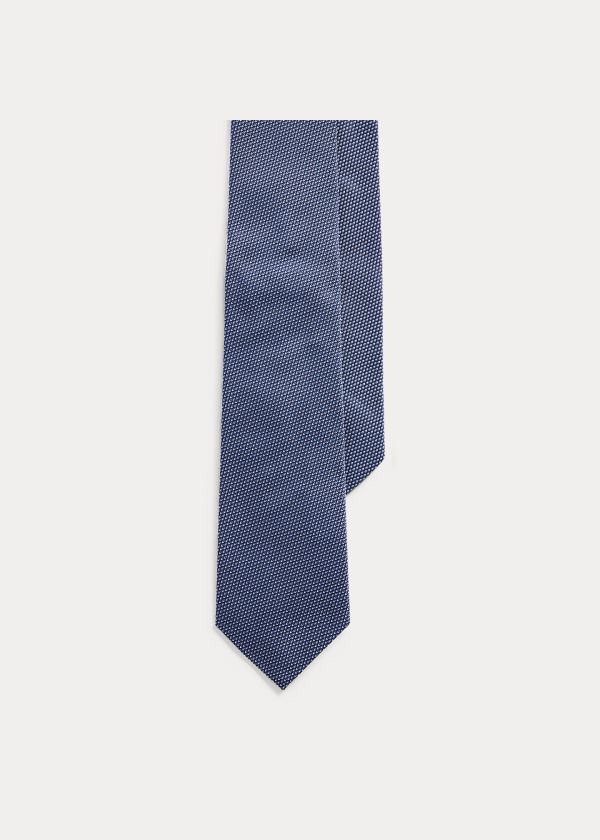 Corbatas Ralph Lauren Hombre Azul Marino / Azules - Patterned Silk - PVNZQ8539